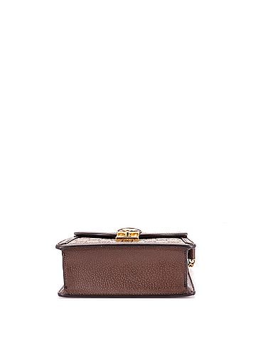 Gucci Ophidia Flap Top Handle Bag GG Coated Canvas Mini (view 2)