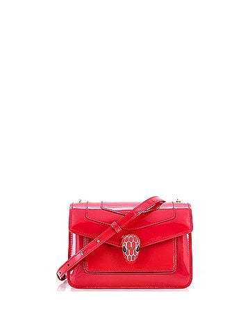 Bvlgari Serpenti Forever Shoulder Bag Patent Small (view 1)