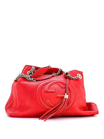 Gucci Soho Chain Strap Shoulder Bag Leather Medium (view 1)