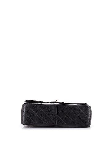 Chanel Classic Double Flap Bag Quilted Caviar Jumbo (view 2)