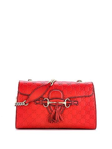 Gucci Emily Chain Flap Bag Guccissima Leather Medium (view 1)