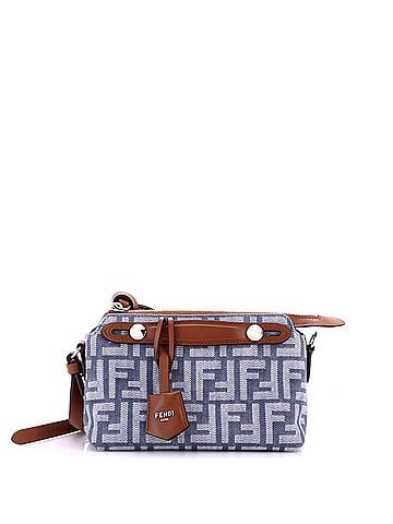 Fendi By The Way Satchel Zucca Denim Mini (view 1)
