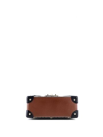 Gucci Padlock Bamboo Shoulder Bag GG Coated Canvas Small (view 2)