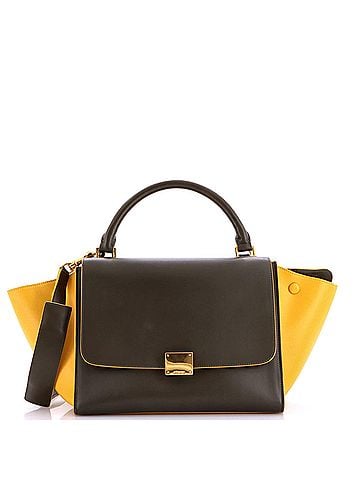 Céline Bicolor Trapeze Bag Leather Small (view 1)