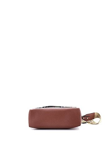 Burberry Note Crossbody Bag Leather with Vintage Check Canvas Medium (view 2)