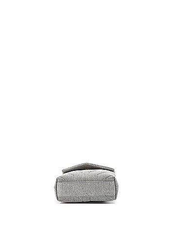 Saint Laurent Loulou Shoulder Bag Matelasse Chevron Denim Toy (view 2)