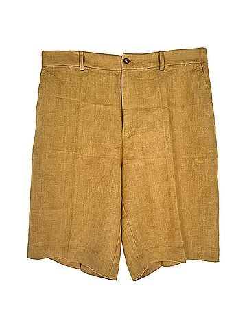 Ralph Lauren Ralph Lauren Chino Shorts in Tan Linen (view 2)