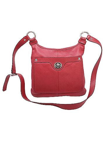 Coach Coach Penelope Crossbody Bag in Red Leather (view 1)
