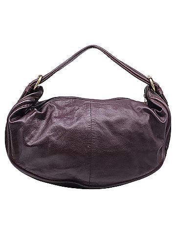 Marc Jacobs Marc by Marc Jacobs Padlock Hobo Bag in Burgundy Leather (view 2)