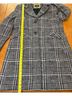 Sam Edelman 60% Polyester 40% Wool 100% Polyester 100% Polyester Plaid Houndstooth Black White Coat Size XL - photo 6