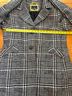Sam Edelman 60% Polyester 40% Wool 100% Polyester 100% Polyester Plaid Houndstooth Black White Coat Size XL - photo 7