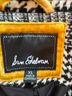 Sam Edelman 60% Polyester 40% Wool 100% Polyester 100% Polyester Plaid Houndstooth Black White Coat Size XL - photo 3