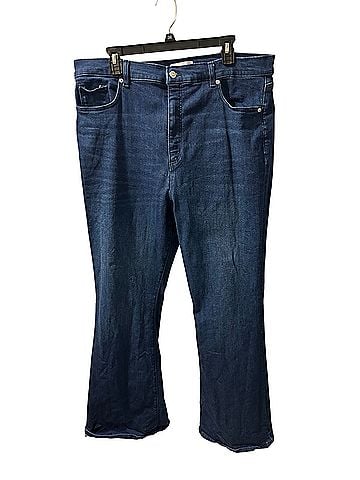 Ann Taylor LOFT high rise slim flare Jeans (view 1)