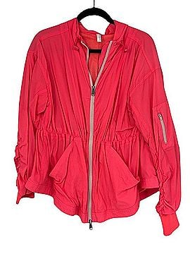 FP Movement Run Wild Lightweight Hooded Bomber Jacket Jacket (view 1)
