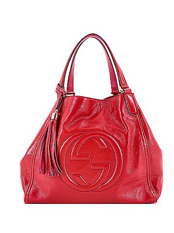 Gucci Soho Shoulder Bag Patent Medium (view 1)