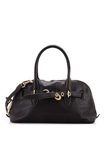 Miu Miu Aventure Top Handle Bag Leather Regular (view 1)