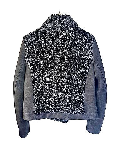 Greylin Sherpa Moro Jacket Faux Leather Jacket (view 2)