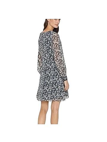 Club Monaco Mulberry Silk Twist Drape Mini Dress Casual Dress (view 2)