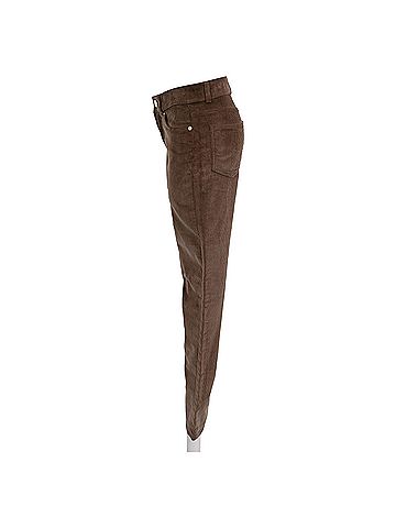 Loro Piana Loro Piana Straight-Leg Trousers in Brown Corduroy (view 2)