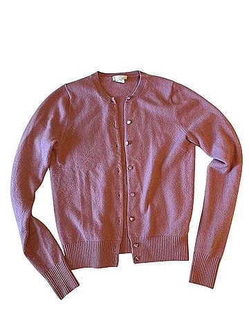 J.Crew cashmere Crewneck Button-Front Cardigan Cardigan (view 1)