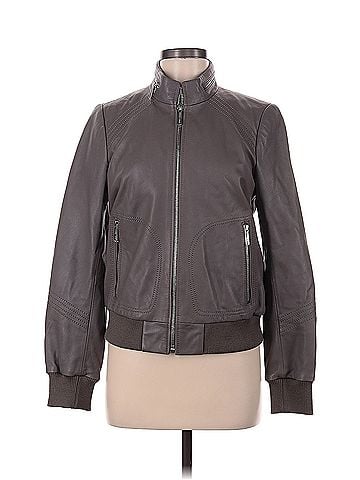 MICHAEL Michael Kors Michael Michael Kors Leather Jacket (view 1)