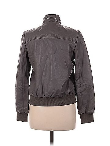 MICHAEL Michael Kors Michael Michael Kors Leather Jacket (view 2)