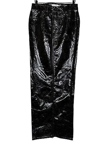 Good American Faux Leather Skirt (view 1)