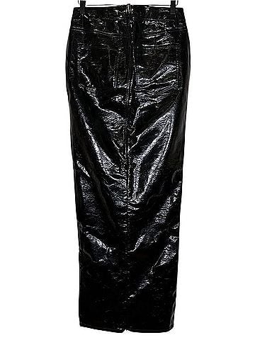 Good American Faux Leather Skirt (view 2)