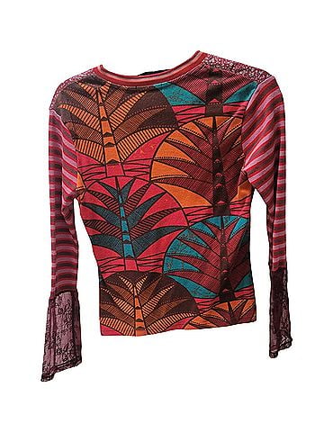 Custo Barcelona Long Sleeve Blouse (view 2)