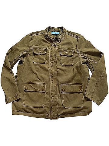 Draper James Twill Field Jacket Jacket (view 1)