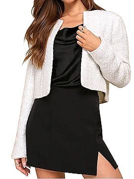 Lulus Polished Poise Jacket (view 1)