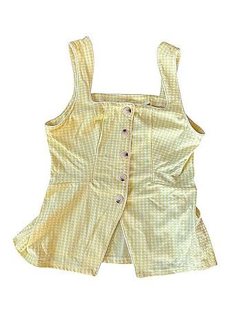 Anthropologie Maeve Structured Longline Vest Tank Top (view 2)