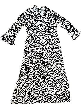 Anthropologie Long-Sleeve Maxi Slip Dress Casual Dress (view 2)