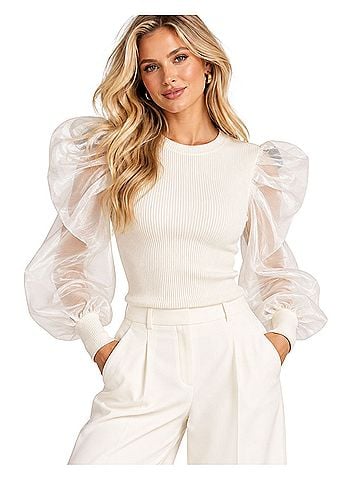 Dolan Long Sleeve Blouse (view 1)