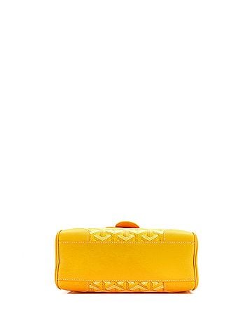 Goyard Saigon Top Handle Bag Coated Canvas with Leather Mini (view 2)