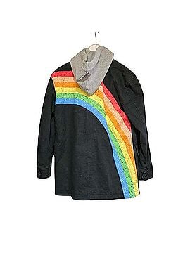 Alice + Olivia Rainbow Utility Astor Parka FriendsWithYou Collab Jacket (view 2)