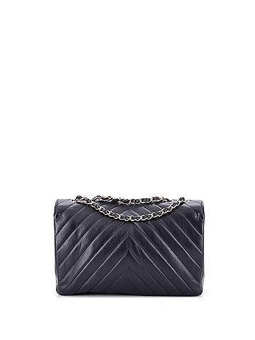 Chanel Statement Flap Bag Chevron Calfskin Medium (view 2)