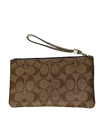 Coach Large Wristlet Leather Wristlet (view 2)