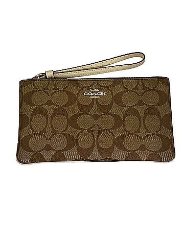 Coach Large Wristlet Leather Wristlet (view 1)