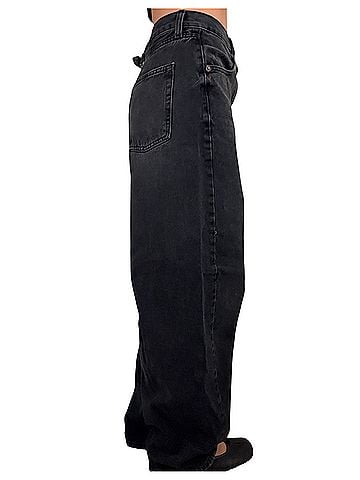 BDG Logan Buckle Baggy Barrel Jeans (view 2)