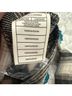 BB Dakota 100% Polyester Plaid Black White Tan Jacket Size M - photo 4