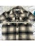 BB Dakota 100% Polyester Plaid Black White Tan Jacket Size M - photo 5