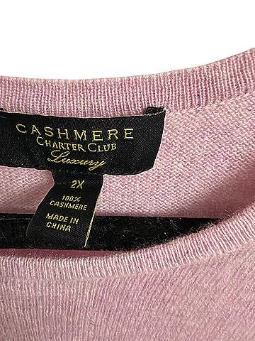 Charter Club Cashmere Pullover Sweater (view 2)