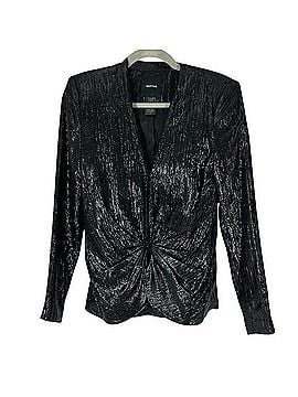 Smythe Ruched Metallic Jacket Blazer (view 2)