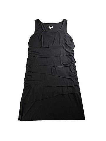 Chico's Tiered Ruffle Dress Casual Dress (view 2)
