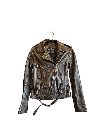 Guess Moto Leather Jacket (view 1)