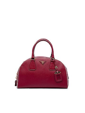 Prada Saffiano Lux Bowling Handbag (view 1)