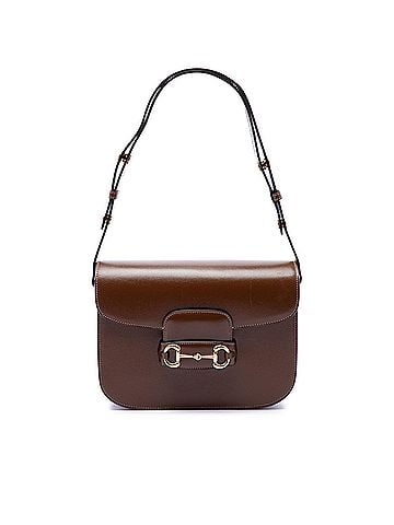 Gucci Medium Leather Horsebit 1955 Shoulder Bag (view 1)