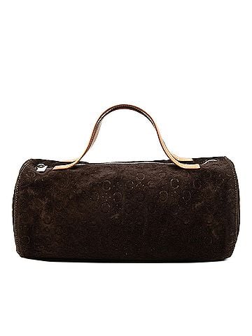 Céline C Macadam Suede Handbag (view 1)