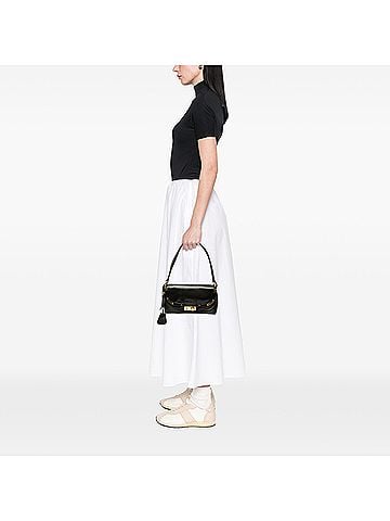 Prada City Calf Sound Lock Shoulder Bag (view 2)